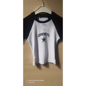 تصویر تیشرت کراپ رگلان 