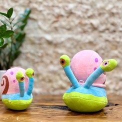تصویر عروسک شخصیت های باب اسفنجی اورجینال - گری SpongeBob SquarePants Original Character Plush Toys