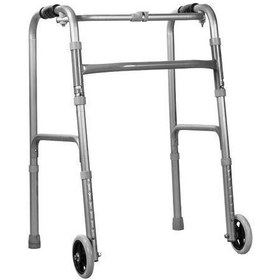 تصویر واکر تاشو ترکیبی چرخ دار جی تی اس Wheeled hybrid Folding Walker JTS