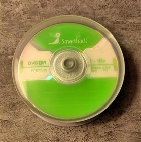 تصویر دی وی دی خام SmartTrack DVD تایوان 