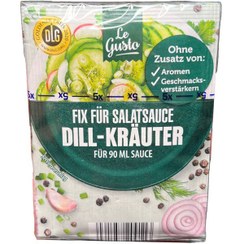 تصویر ادویه سس سالاد گوستو Le gusto مدل DILL-KRÄUTER 