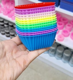 تصویر کاپ کیک مربعی 