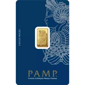 تصویر شمش طلا 2.5 گرمی سوئیسی پمپ PAMP 