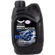 تصویر روغن موتور سیکلت بهران نیروموتور ۱۰W30 حجم ۱ لیتر 