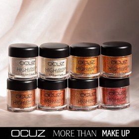 تصویر سایه گلیتر پودری اوکاز OCUZ شماره ۰۳ 