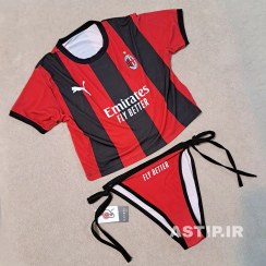 تصویر کیت فوتبالی زنانه تیم آ.ث میلان 