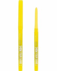 تصویر مداد چشم رنگی پاستل مدل Show Your Game - 401 pastel Waterproof Gel Eye Pencil