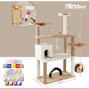 تصویر درخت گربه نیناپت کد D1 Ninapet Cat tree D1 Model