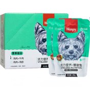 تصویر پوچ سگ ونپی با طعم جگر و گوشت گاو 80 گرم Wanpy Dog Beef & Liver 80g