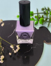 تصویر لاک ناخن آوایی - گلبهی nail polish