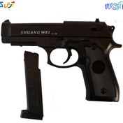 تصویر ماکت کلت C18 بدون جعبه و قابلیت پرتاب ساچمه 