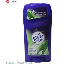 تصویر استیک ضد تعریق زنانه لیدی اسپید مدل invisible dry وزن 45 گرم Lady speed stick invisible dry