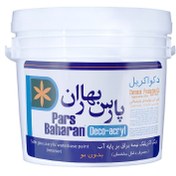 تصویر رنگ اکریلیک براق پارس بهاران 1 کیلویی pars bahar