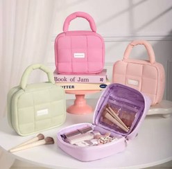 تصویر کیف آرایشی ضد آب ماکارون 