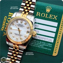 تصویر ساعت رولکس دیت جاست فلزی زنانه rolex date just