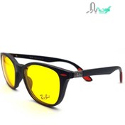 تصویر عینک طبی مدل 2316 با ۵ کاور آفتابی 