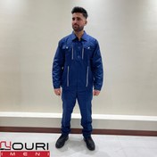 تصویر لباس کار دوتیکه دیاکو سرمه ای 