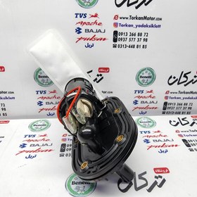 تصویر پمپ بنزین کامل موتور بنلی 250 تک سیلندر و 300 دوسیلندر و تریل کویر t 2 تی (2 دو خروجی , کفی مشکی) 