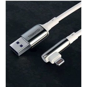 تصویر کابل تبدیل USB به لایتنینگ ترانیو مدل X14-I طول 1 متر 