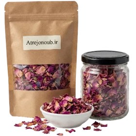 تصویر پر گل محمدی خشک تازه 100 گرم 