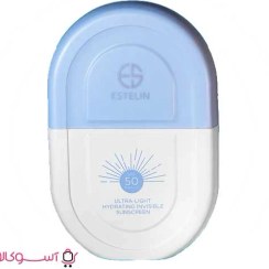 تصویر کرم ضد آفتاب استلین SPF50 حجم ۵۰ میل بی رنگ مناسب انواع پوست 