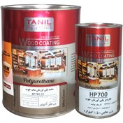 تصویر رنگ سفید مات پلی اورتان چوب تانیل(BP780.10) با هاردنر رنگ پلی اورتان همراه با هاردنر