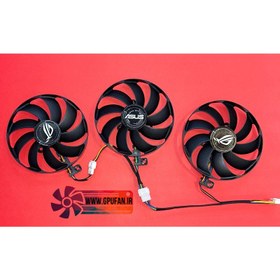 تصویر فن کارت گرافیک ایسوس ASUS ROG STRIX GTX 1660Ti اورجینال ASUS ROG STRIX GTX 1660Ti GPU Fan