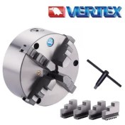 تصویر چهار نظام تراشکاری سایز 250 میلیمتر ورتکس (VERTEX) مدل VPS-10A 