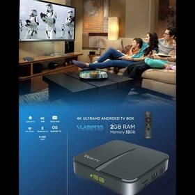 تصویر اندروید باکس وریتی یکسال گارانتی ارسال رایگان اسمارت تی وی باکس smart tv box 