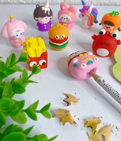 تصویر مداد تراش سیلیکونی فانتزی - کد۱۰ 