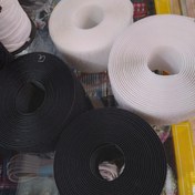 تصویر چسب نر و ماده 5سانتی بسته 5 یاردی(4.5 متری) - مشکی 