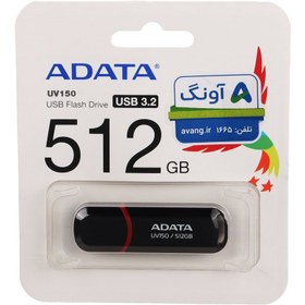 تصویر فلش مموری USB 3.2 ای دیتا 512 گیگابایت UV150 ADATA Unidad flash USB UV150 USB 3.2, 512GB