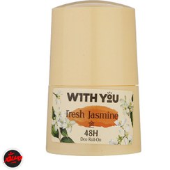 تصویر مام رول ضد تعریق مدل Fresh Jasmine حجم 50میل ویت یو With You Fresh Jasmine Deo Roll On 50ml