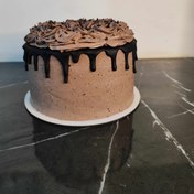 تصویر کیک شکلاتی گاناش 