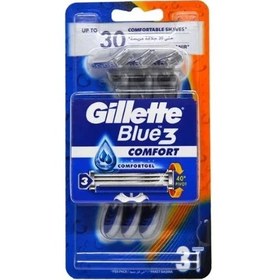 تصویر خود تراش اصلاح Gillette blue 3 ا Gillette blue 3 Gillette blue 3