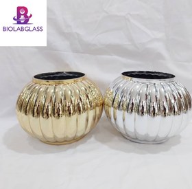 تصویر گلدان توپی کدو 