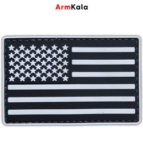 تصویر آرم سیلیکونی پرچم آمریکا 