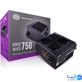 تصویر منبع تغذیه کامپیوتر کولر مستر مدل گلد V750 SFX Cooler Master Gold V750 SFX Power Supply