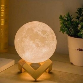 تصویر دکوری گوی نمک چراغ دار 