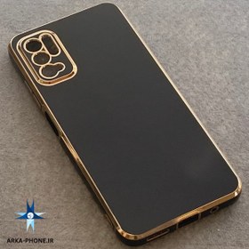 تصویر قاب مای کیس Xiaomi REDMI 9T دور طلایی الکتروپلیتینگ 