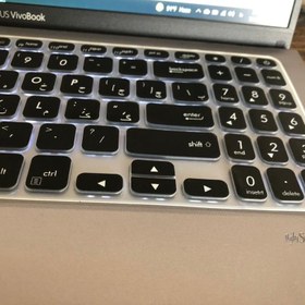 تصویر کاور کیبورد مناسب برای Asus R521 Asus R521 Keyboard