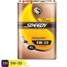 تصویر روغن موتور خودرو اسپیدی مدل Super Platinum 5W-30 حجم 4 لیتر 