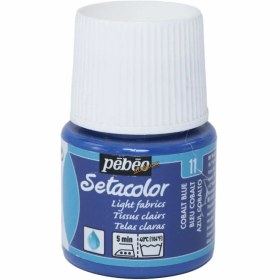 تصویر رنگ پارچه ترنسپرنت آبی 11 (COBALT BLUE) ستا کالر پ ب او PEBEO 