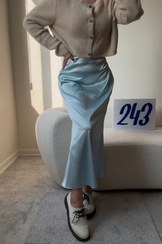 تصویر دامن ساتن ابی اسمونی 