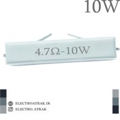 تصویر مقاومت گچی 10 وات - 4.7 اهم RESISTOR 10W