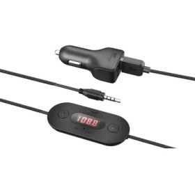 تصویر شارژر فندکی آکی مدل BT-F2 همراه FM Transmitter 