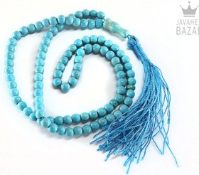 تصویر تسبیح فیروزه غیراصل کد 22501 rosary turquoise fake