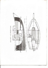 تصویر دانلود کتاب Flicka 20 Yacht Sailboat Boat Plan Plans کتاب انگلیسی طرح های قایق قایق بادبانی قایق بادبانی Flicka 20