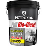 تصویر روغن موتور دیزلی پترونول فول بیو دیزل 10W30 حجم 20 لیتر Petronol Full Eco Diesel 5W30 Diesel Oil 20 L