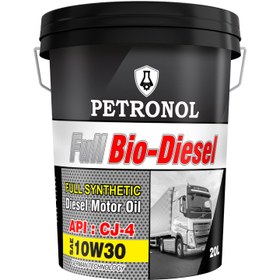 تصویر روغن موتور دیزلی پترونول فول بیو دیزل 10W30 حجم 20 لیتر Petronol Full Eco Diesel 5W30 Diesel Oil 20 L